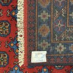 290 x 198cm Hand Knotted Afghan Akche Bokhara – Wool Rug - Image 8