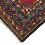 290 x 195cm Hand Knotted Afghan Akche Filpai – Wool Rug - Image 7