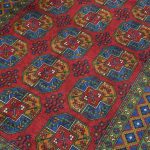 300 x 200cm Hand Knotted Afghan Akche Filpai – Wool Rug - Image 4