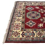 165 x 98cm Hand Knotted Afghan Kazak – Wool Rug - Image 4