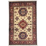 185 x 116cm Hand Knotted Afghan Kazak – Wool Rug
