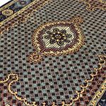 195 x 153cm Hand Knotted Mahi Design Afghan – Wool Rug - Image 4