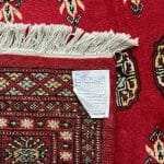 197 x 144cm Hand Knotted Karachi Bokhara – Wool Rug - Image 6