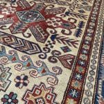 183 x 118cm Hand Knotted Rare Tribal Vintage Shirvan – Wool Rug - Image 4