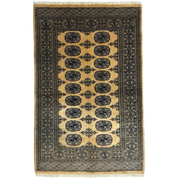 148 x 92cm Hand Knotted Karachi Bokhara – Wool Rug
