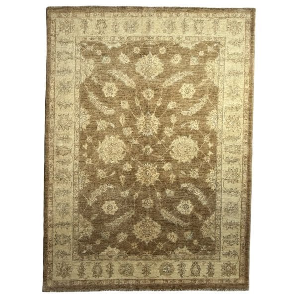210 x 156cm Hand Knotted Soft Tone Afghan Chobi – Wool Rug