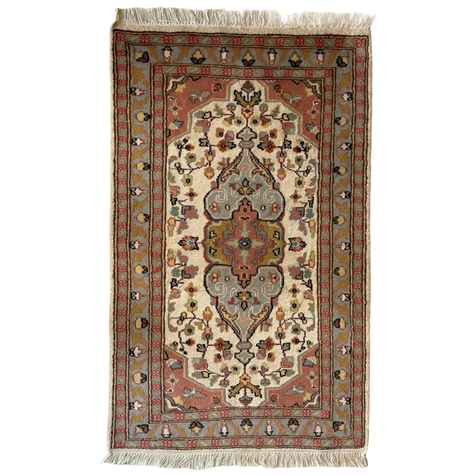 IMG_2093 122 x 75cm Hand Knotted Jaipur Silk Touch – Viscose Rug - Image 1
