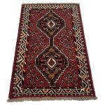 125 x 80cm Hand Knotted Persian Shiraz – Wool Rug - Image 3
