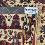 180 x 130cm Hand Woven Afghan Kilim Maliki Wool Rug - Image 6