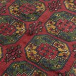 200 x 150cm Hand Knotted Afghan Akche Filpai – Wool Rug - Image 2