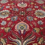 445 x 330 cm Large Persian Tabriz All Over Vintage Rug - Image 4