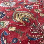 445 x 330 cm Large Persian Tabriz All Over Vintage Rug - Image 9