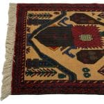 120 x 80cm Hand Knotted Afghan Tribal Baluch Rug - Image 2