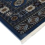 230 x 160cm Afghan Bokhara Design Machine Made Rug - Image 5