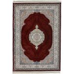 230 x 160cm Persian Silk Machine Made Rug