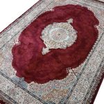 230 x 160cm Persian Silk Machine Made Rug - Image 2