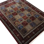 230 x 160cm Persian Red Bakhtiari Design Machine Made Rug - Image 2