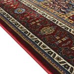 230 x 160cm Persian Red Bakhtiari Design Machine Made Rug - Image 5