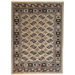340 x 240cm Beige Bokhara Design Machine Made Rug