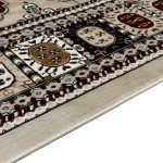 340 x 240cm Beige Bokhara Design Machine Made Rug - Image 5