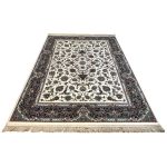 350 x 250cm White Persian All Over Tabriz Floral Rug - Image 3