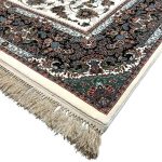 350 x 250cm White Persian All Over Tabriz Floral Rug - Image 6