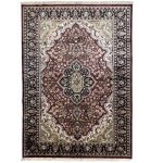 213 x 152cm Hand Knotted Indian Silk Jaipur Oriental Rug