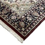 213 x 152cm Hand Knotted Indian Silk Jaipur Oriental Rug - Image 6