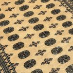 Hand Knotted Karachi Bokhara - Beige Rug - 296 x 201cm - Image 5