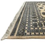Hand Knotted Karachi Bokhara - Beige Rug - 296 x 201cm - Image 6