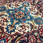 390 x 298cm Hand Knotted Persian Kashan Wool Rug - Image 5