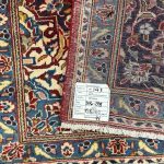 390 x 298cm Hand Knotted Persian Kashan Wool Rug - Image 9