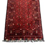 283 x 76cm Handwoven Afghan Turkmen Bashiri Runner Rug - Image 2
