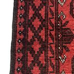 287 x 76cm Hand Knotted Red Afghan Akche Runner Rug - Image 5