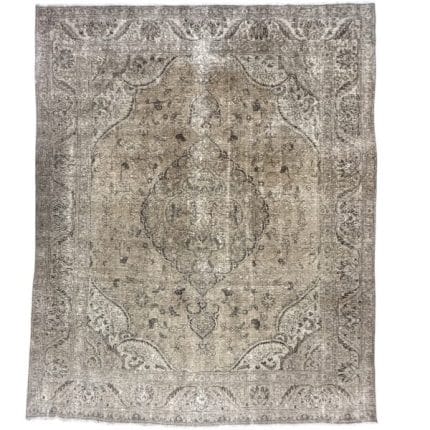 390 x 287cm Persian Hand Knotted Ultra Vintage Persian Rug