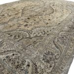 390 x 287cm Persian Hand Knotted Ultra Vintage Persian Rug - Image 5