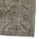 390 x 287cm Persian Hand Knotted Ultra Vintage Persian Rug - Image 6