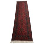 289 x 80cm Handwoven Afghan Khal Mohammadi Runner Rug