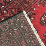 290 x 80cm Hand Knotted Afghan Akhche Wool Runner Rug - Image 5