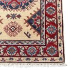 390 x 81cm Hand Made Afghan Kazak Runner Rug - Image 5