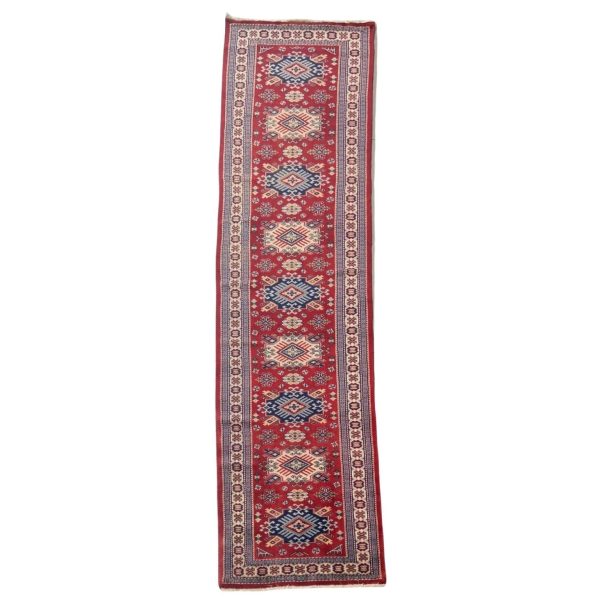 311 x 82cm Hand Made Pakistan Shirwan Runner Rug