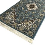 600 x 80cm Persian Design Machine Made – Blue Runner Rug - Image 6