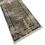 800 x 80cmPersian Vintage Design Machine Made – Beige Runner Rug - Image 5