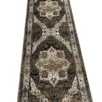 800 x 80cmPersian Vintage Design Machine Made – Beige Runner Rug - Image 4