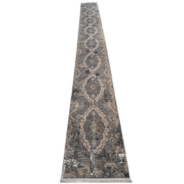 800 x 80cm Persian Vintage Design Machine Made – Beige Runner Rug