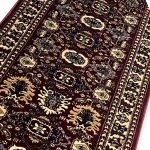 600 x 80cmPersian Design Machine Made – Red Rug - Image 4