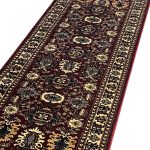 600 x 80cmPersian Design Machine Made – Red Rug - Image 5