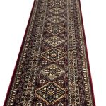 600 x 80cm Persian Shiraz Design Machine Made – Red Rug - Image 4