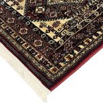 600 x 80cm Persian Shiraz Design Machine Made – Red Rug - Image 6