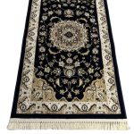 800 x 80cm Persian Machine Made – Navy Runner Rug - Image 2